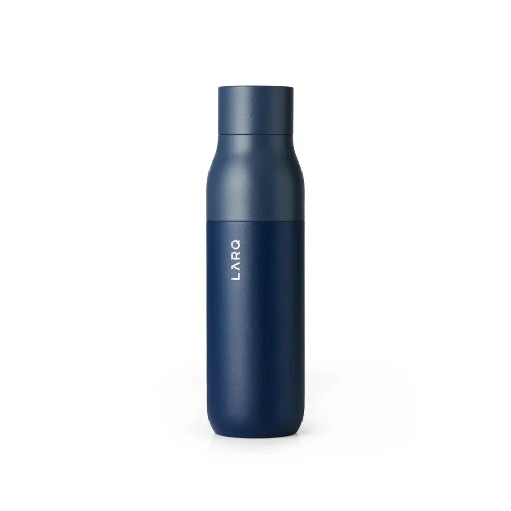 LARQ Insulated Self-Cleaning Water Bottle - Navy Blue